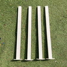 4x IKEA GODVIN Squared White Table Legs  