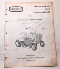 Vintage Springfield Lawn Mower