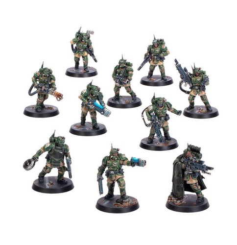 Kasrkin x10 squad astra - kasrkin,