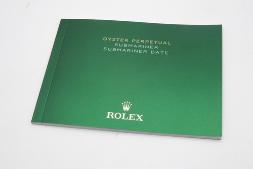 Rolex submariner date booklet - rolex,