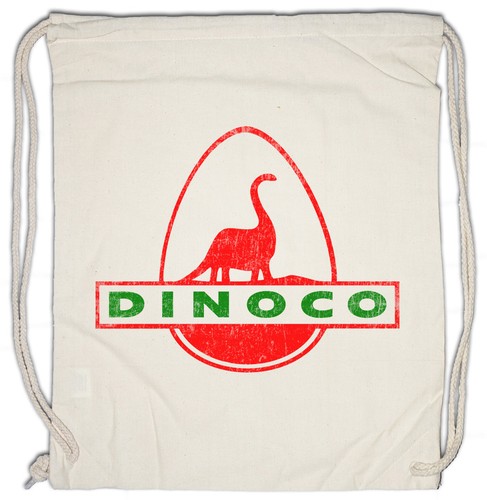 Dinoco logo drawstring bag - logo,