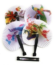 5 Small Chinese Floral Peacock