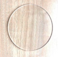 1mm clear round - round, discs