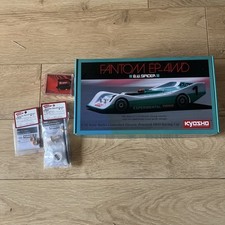 Kyosho EP Fantom 4WD Extended Side Car, 1:12 Scale With Upgrades and Servo NIB