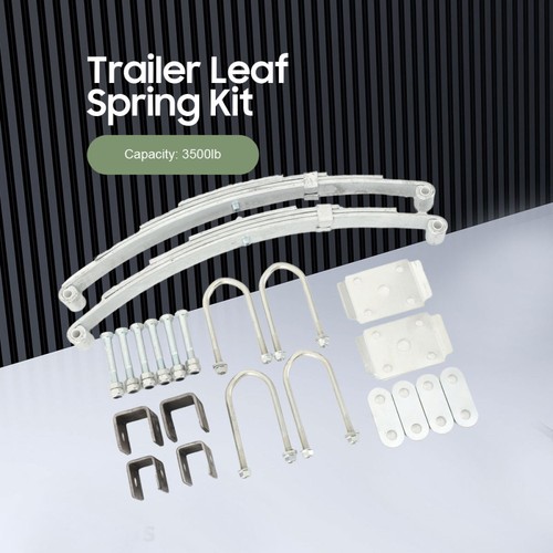 Leaf double eye with bolt - double, u-bolt