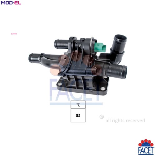 Thermostat coolant 8734 - thermostat, for