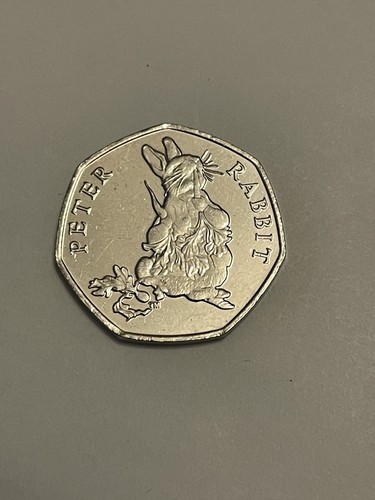 2018 50p peter rabbit - 50p,