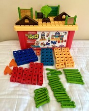 Fisher Price TRIO Building Block LOT 88 Pc. STEM Learning Toy Storage Base Plate