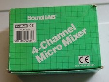 Sound Lab 4 Channel Micro Mixer WAM 290