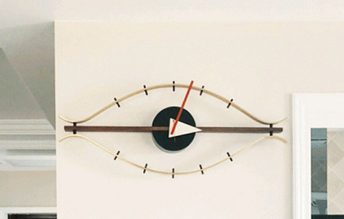 George nelson eye clock - george, wall