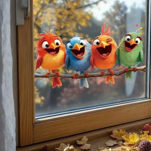 1pc four pet - four, window