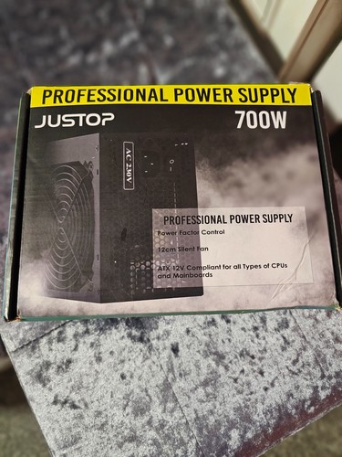 Justop black 700w psu - justop, atx