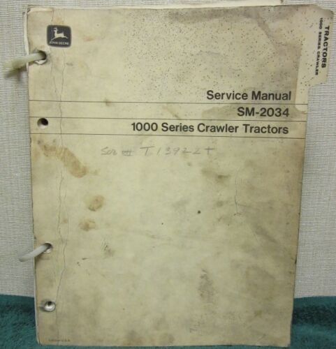 Various john deere manuals - john,