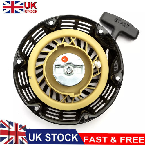Black pull start cord - start,