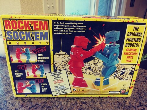 Mattel rock sock em - mattel,