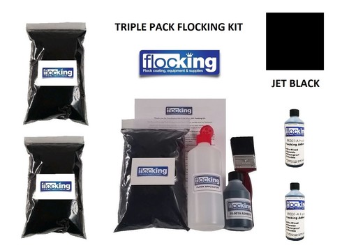 Dashboard flocking kit large - flocking,