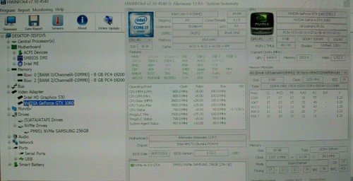 Alienware 6700hq 1060 - r3, 6700hq/1060