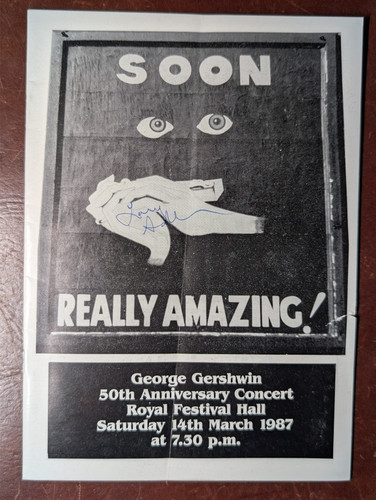 Larry adler signed theatre - larry,
