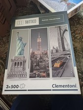 Puzzle Collection Of 3x 500 Piece Jigsaw New York