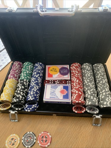 Professional poker set - poker,