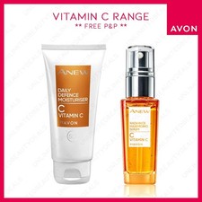 AVON ANEW VITAMIN C RADIANCE MAXIMISING SERUM or DAILY DEFENCE MOISTURISER 30ml
