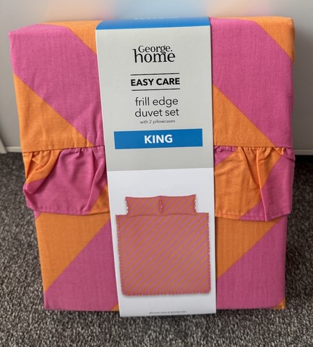 Frill edge king - edge, bed