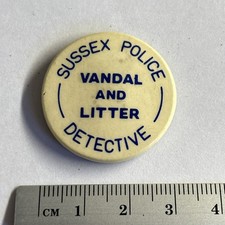 Collectible pin badge Sussex