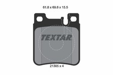 For Textar 2130501 brake pad