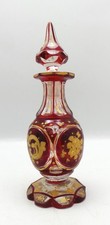 Victorian bohemia ruby gilt - bohemia,