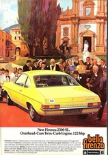 Original 1972 Advert Vauxhall FIRENZA 2300 SL Sports Coupe Motor Cars  Print Ad