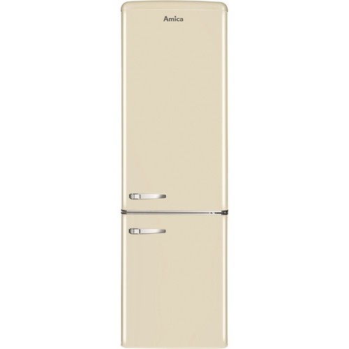 Amica fridge freezer - amica, cream