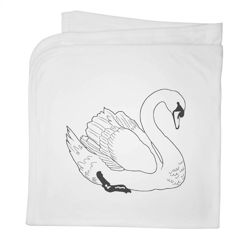 Graceful swan baby - 'graceful, blanket