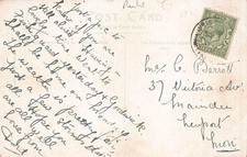 FAMILY HISTORY - POSTCARD - BARRETT - NEWPORT VICTORIA AVENUE