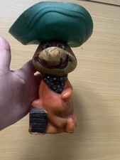 Bear dog ? Mexican hat Plastic toy 50s 60s Unknown era Vintage Retro? 