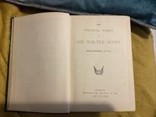 Scott's Poetical Works, Notes& C