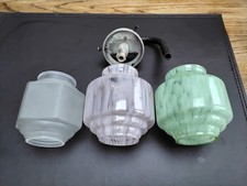 Vintage  Caravan Glass Gas