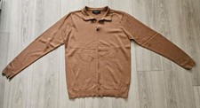 Brown Collared Jumper Sweater
