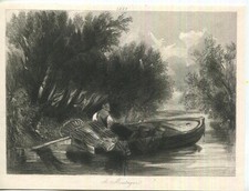 Antique Victorian Fisherman