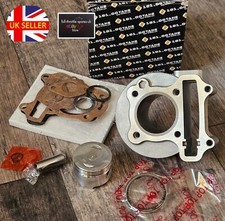 fits: SYM SYMPLY 50 2009-2017 72CC BIG BORE KIT CYLINDER PISTON GASKETS UK :-)