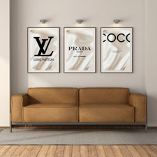 Set of 3 Fashion Prints Simple