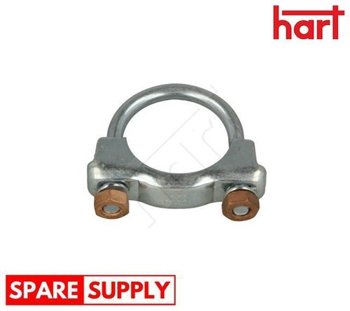 Clamping piece exhaust - exhaust, system