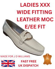 LADIES WHITE  LEATHER EXTRA