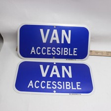 (2-Pk) Van Accessible Sign