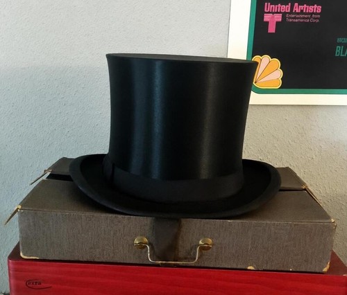 Top hat silk - , antique