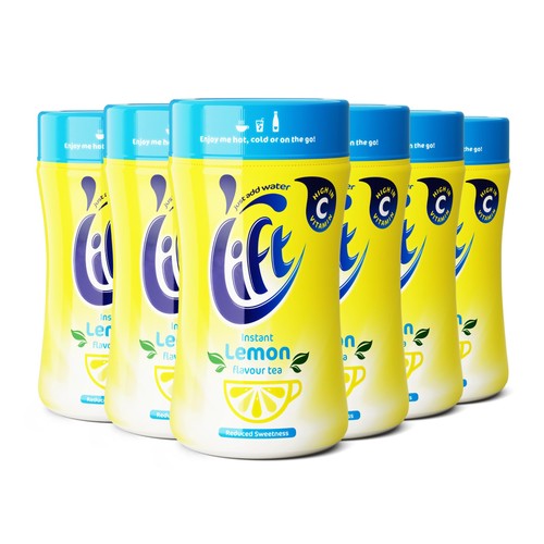 Instant lemon flavoured - •,