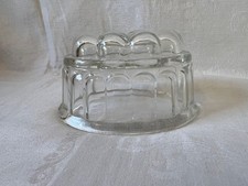 vintage small glass jelly