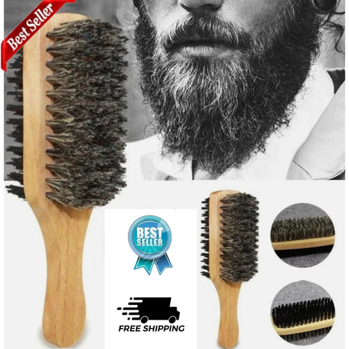 Men boar bristle hair brush - men,