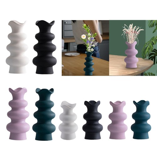 Ceramic vase simple flower - vase,
