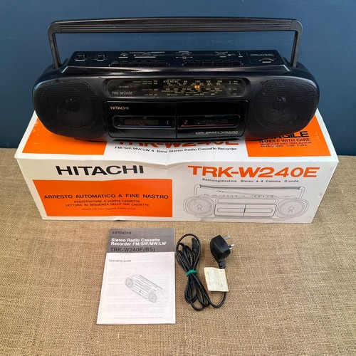 Vintage hitachi trk w240e - vintage, trk-w240e