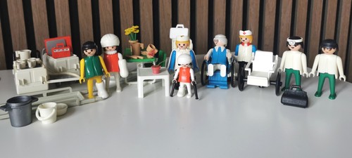 Vintage playmobil hospital - hospital, &